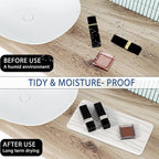 3PCS Water Absorbing Stone Tray, Fast Drying Stone Sink Tray, Stones Soap Trays - Image 3