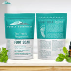 Purely Northwest-Tea Tree, Peppermint, MSM & Epsom Salt Foot Soak-for Stubborn - Image 8