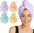 Turbie Twist 4-Pack Microfiber Hair Towel by TurbieTwist