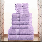 Superior Egyptian Cotton Pile 10 Piece Towel Set, Includes 2 Bath, 4 Hand by SUPERIOR