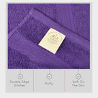 Large Bath Towels Bulk Set of 12 – 100% Cotton Terry – 24" x 50" – Quick Dry - Image 4