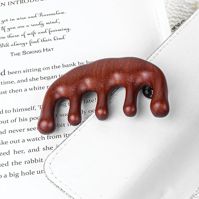Wooden Scalp Massage Comb, Wooden Scalp Comb - Image 7