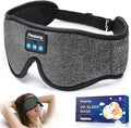 Sleep Mask with Bluetooth 5.4 Headphones, 3D Contoured Sleep Eye Mask with by Perytong