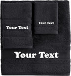 Personalize Your Towels with Custom Embroidery: Names, and Initials. Perfect - Image 2
