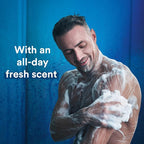 Suave Men Moisturizing Body & Face Wash, - Image 8