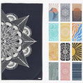 FESHKA Sand Proof Turkish Beach Towel – Oversized, Quick Dry & Lightweight by FESHKA