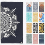 FESHKA Sand Proof Turkish Beach Towel – Oversized, Quick Dry & Lightweight by FESHKA