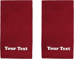 Personalize Your Towels with Custom Embroidery: Names, and Initials. Perfect by Ephesos