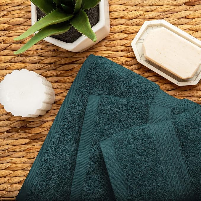 Superior Egyptian Cotton Pile 3 Piece Towel Set, Includes 1 Bath, 1 Hand - Image 5