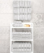 American Soft Linen Luxury 4 Piece Bath Towel Set, 600 GSM 100% Cotton Turkish - Image 7
