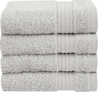 Cotton Paradise 100% Cotton Turkish Washcloth Set by UNITEDHOMETEXTILE
