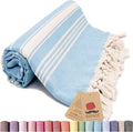 Bazaar Anatolia Turkish Beach Towel – 100% Cotton, Quick Dry, Sand Free Swim by BazaarAnatolia