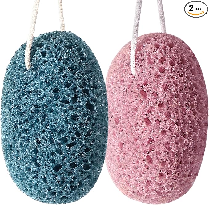 Shower Sponge for Body, Soft Loofah Puff Foam Sponges Gentle Cleansing & by Aznrszy