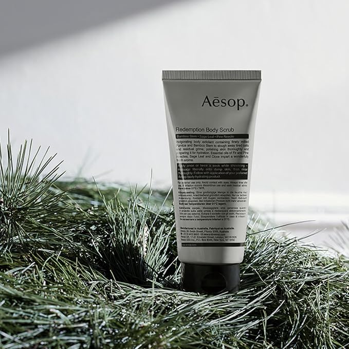 Aesop Redemption Body Scrub | Fine-Grain Exfoliating Body Polish - Image 4