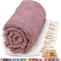 Bazaar Anatolia Turkish Beach Towel 100% Cotton Bath Towels 71x39 Quick Dry by BazaarAnatolia