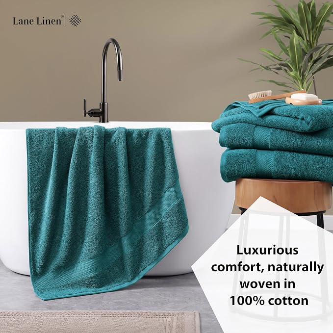 LANE LINEN 100% Cotton Bath Sheets - Image 4