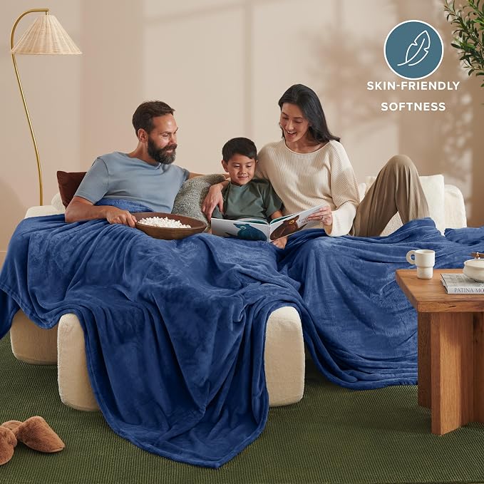 Bare Home Fleece Blanket - Image 7