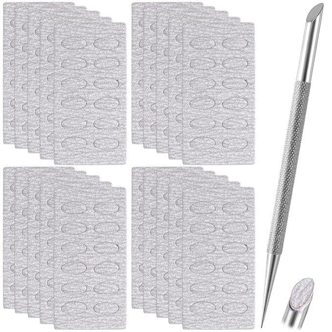 HINZIC Stainless Steel Nail Cuticle Pusher Tools Dual Ended Cuticle Remover by HINZIC