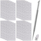 HINZIC Stainless Steel Nail Cuticle Pusher Tools Dual Ended Cuticle Remover by HINZIC