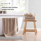 LANE LINEN 100% Cotton Bath Sheets Set of 4 - Image 5