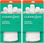 Cleanlogic - Bath Gloves Exfoliating - 2 CT - Image 4