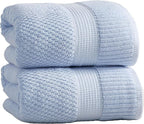 NY Loft 2 Pack Bath Sheet Towel Set | 100% Cotton | Absorbent Quick-Dry by NYLoft