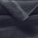 BOUTIQUO 6 Pack Cotton Towel Set, Contains 2 Bath Towels 28x55 inch, 2 Hand - Image 2