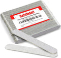 Disposable Zebra Nail Files 80/100 Grit 5 Inch Double Sided Emery Boards by SALVMARY