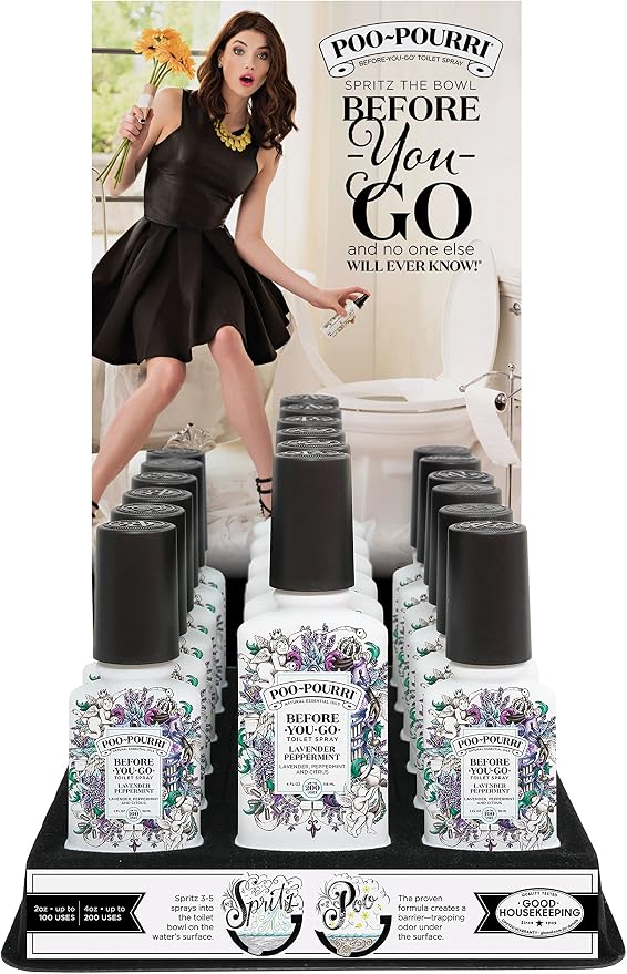 Poo-Pourri Before-You-Go Toilet Spray, Lavender Peppermint, 4 Fl Oz - Image 4