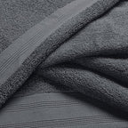 Ultra Soft 3 Pack Cotton Towel Set, Contains a Bath Towels 28x55 inch, a Hand - Image 2