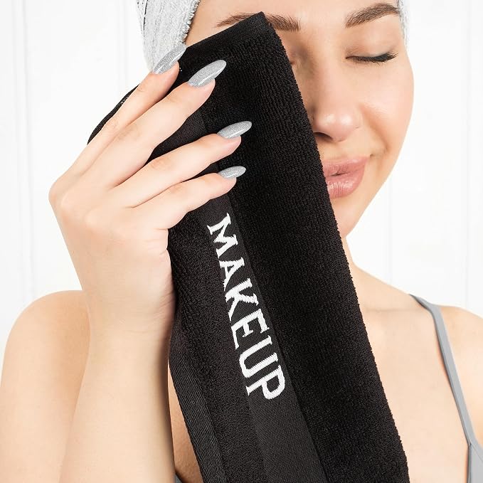 American Soft Linen, Makeup Remover Face Cloth, 100% Cotton Makeup Towels - Image 4