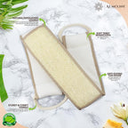 Almooni Natural Egyptian Loofah Back Scrubbers - Image 2