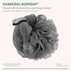 EcoTools Charcoal EcoPouf, Loofah Sponge - Image 2
