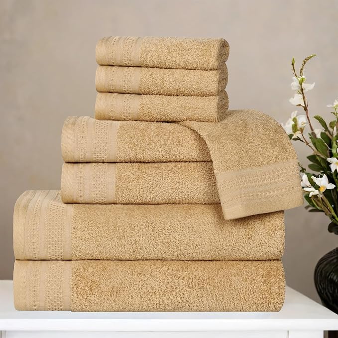 Superior Honeycomb Cotton Medium Weight Towels, by SUPERIOR