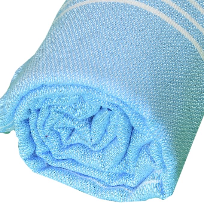 Bersuse Towels Anatolia XL Beach Blanket Throw Blanket Turkish Towel 100% - Image 7