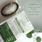 Village Naturals Therapy Muscle Magnesium Bath Flakes, Eucalyptus, Mint & - Image 4