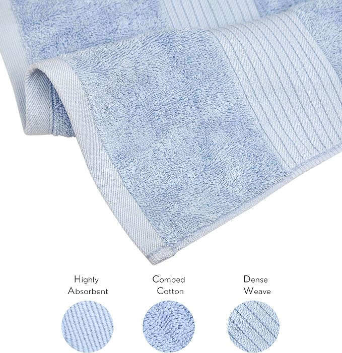 Luxury Oversized Bath Towels | 650 GSM, Soft & Highly Absorbent | Quick Dry - Image 3