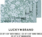 Lucky Brand Folk Floral 6 Piece Bath Towel Set - Image 3