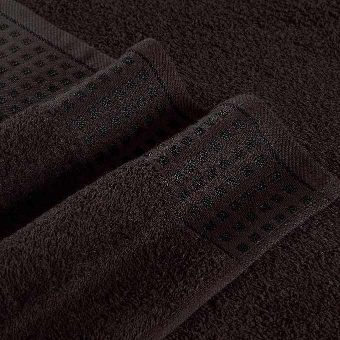 GLAMBURG 100% Cotton Ultra Soft 6 Pack Towel Set, Contains 2 Bath Towels 28x55 - Image 2