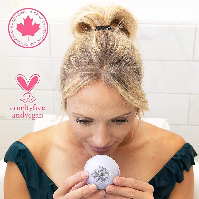 12 XXL Bubbly Organic Bath Bombs Gift Set - Image 7