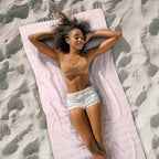 Cacala Lightweight and Thin Turkish Beach Towel 100% Cotton Sand-Free and - Image 3