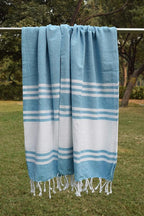 Goroly Home Cotton Turkish Peshtemal Beach Towel, Extra Large, Thin Quick Dry - Image 9