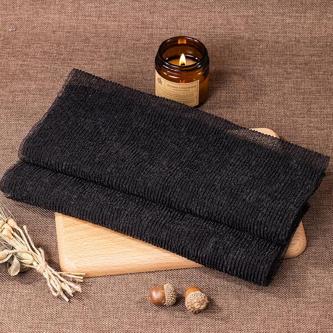 Yiclick Exfoliating Washcloth Towel, Japanese Exfoliating Bath Wash Cloth - Image 5