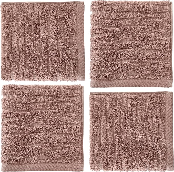 SKL Home CloudSoft Cotton Luxury 4-Piece Washcloth Set - Image 5