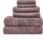 SKL Home CloudSoft Cotton Luxury 4-Piece Washcloth Set, Soft Plum - Image 8