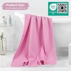 Microfiber Waffle Bath Towels, 4 Pieces, Fast Drying, Lint Free 430 GSM - Image 5