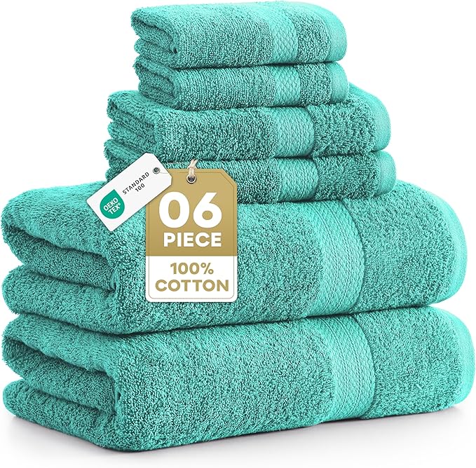 LANE LINEN 100% Cotton Bath Towel Set by LaneLinen