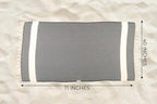 Turkish Beach Towel Oversized Clearance XL 40x71- Sand Free - Image 6
