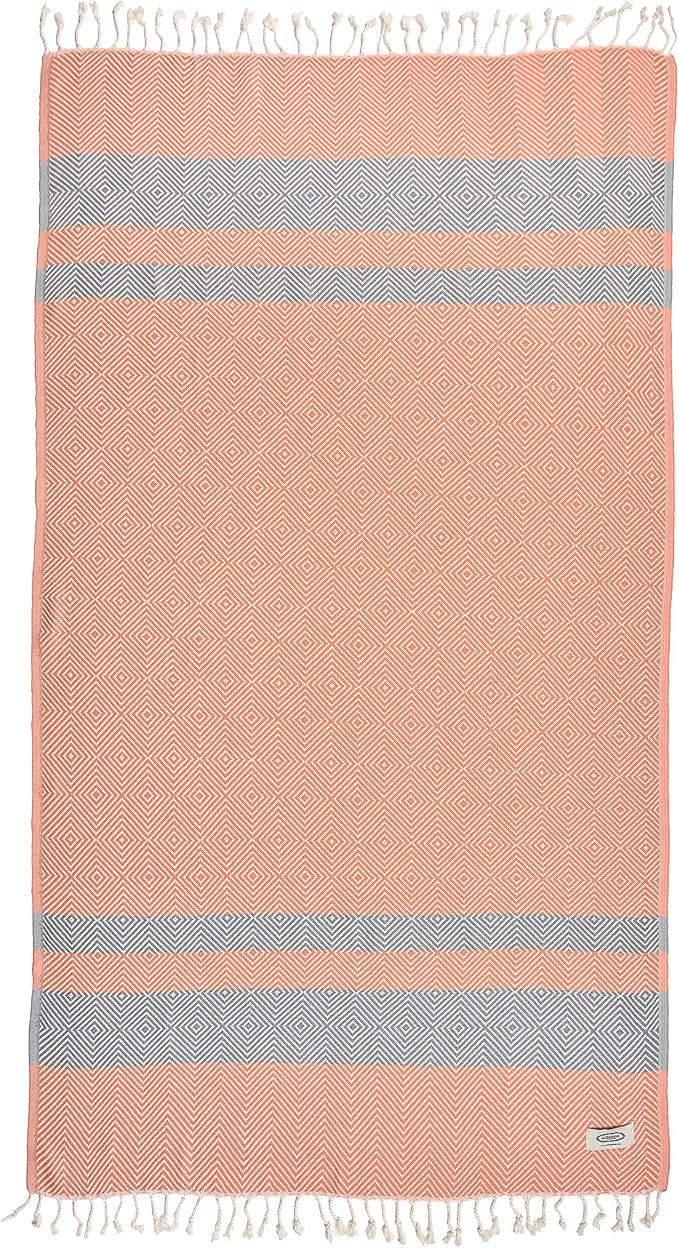Beach Towel | Cotton Beach Towels, Sand Free, Highly Absorbent, Quick Dry by LA%60HAMMAMFINELIVING