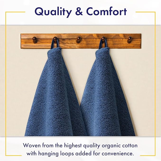 Alusa Home 100% Organic Luxury Bath Sheets - Image 4